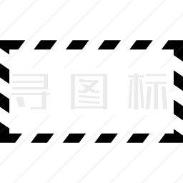 邮件信封正面图标