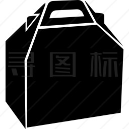 食品包装盒图标