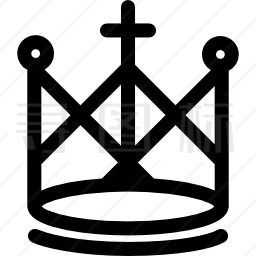 皇冠设计中的十字线图标
