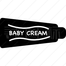 婴儿乳膏图标
