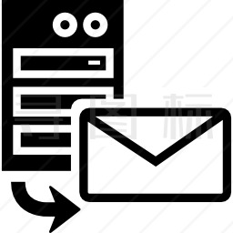 邮件从服务器符号下载接口图标