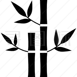 温泉竹类植物图标