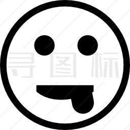 舌挂表情图标