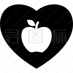 苹果情人图标