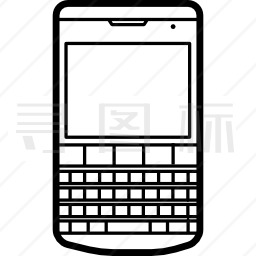 移动款式黑莓保时捷设计手机图标