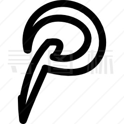 Pinterest手绘商标图标