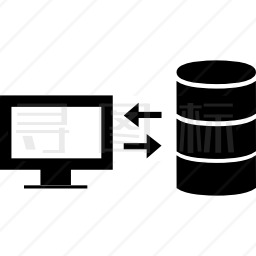 数据交换接口符号图标