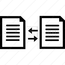 文档交换接口符号图标