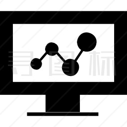 监视器上的分析图图标