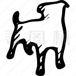 素描社会符号概述图标