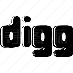 Digg社会标志符号图标