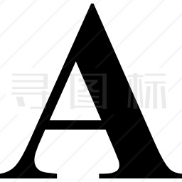 字母文本图标