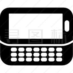 柔性键盘电话图标