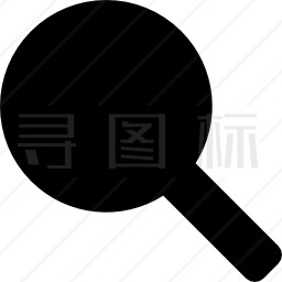 乒乓球拍或拨浪鼓乐器黑色轮廓图标