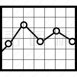 棋盘格背景下的线图图标