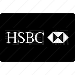 汇丰银行支付卡标志图标