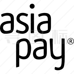 亚洲支付标志图标