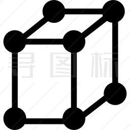 分子立方体形状图标