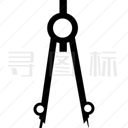 绘图圆规工具图标