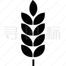 植物叶片图标