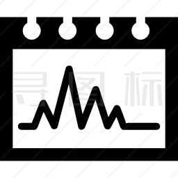 笔记上的科学图形图标