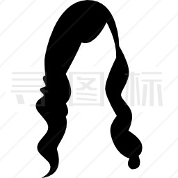 女性长发图标