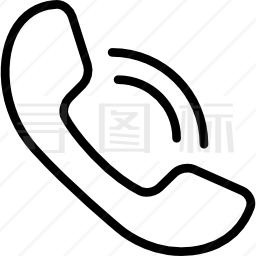 用声音线呼叫耳廓符号图标