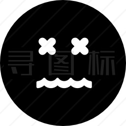 删除表情方块脸图标