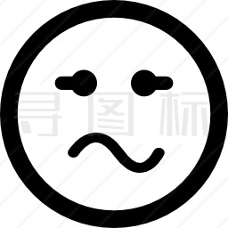 表情曲线方脸图标