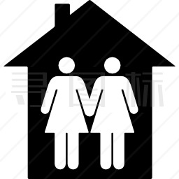 房子里的两个女人图标