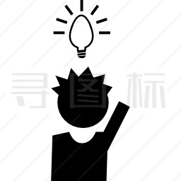 有创意的学生图标