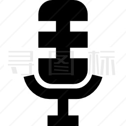 桌上传声器图标