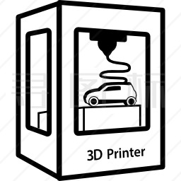 3D打印机打印车辆图标