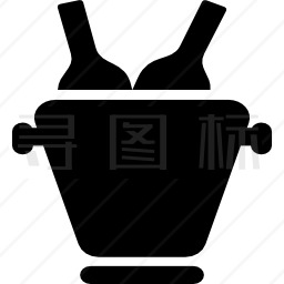 香槟酒瓶图标