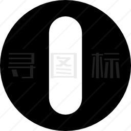 字母O符号图标