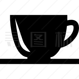 茶或咖啡杯图标