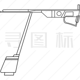 谷歌眼镜薄轮廓图标