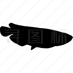 鱼龙鱼形图标