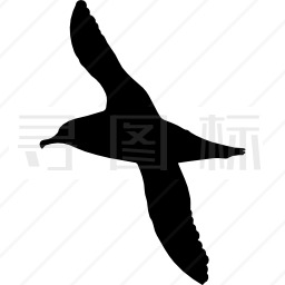信天翁鸟形图标