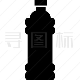 清洁瓶轮廓图标