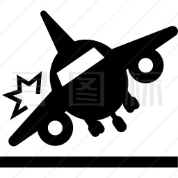 航空旅行符号图标