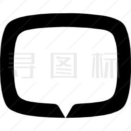 电视标签字形符号图标