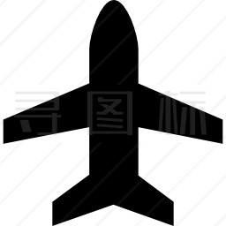 垂直飞机外形符号图标