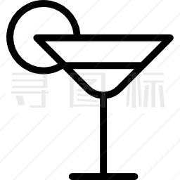 鸡尾酒杯图标