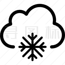 降雪图标