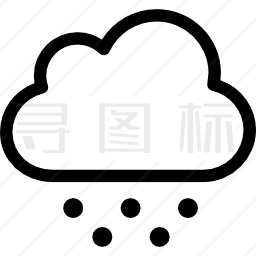 冰雹图标