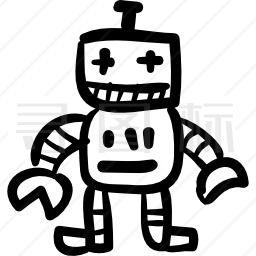 玩具机器人图标