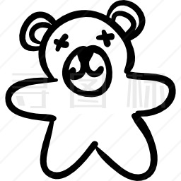 熊玩具图标