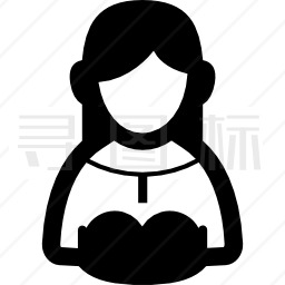 穿衣服的女人图标