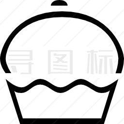 纸杯蛋糕图标